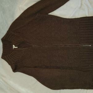 Zip up cardigan